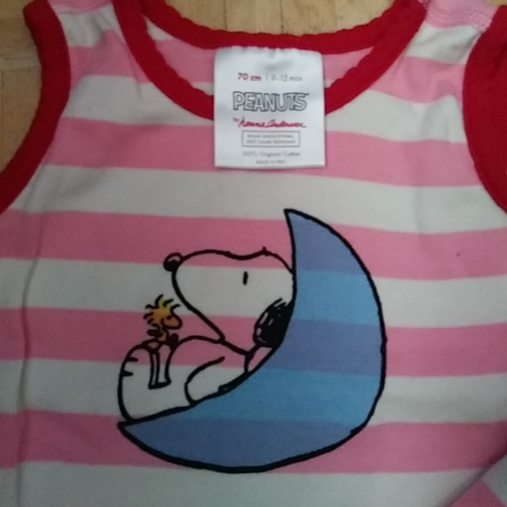 Hanna Anderson Peanuts Collection PJs - Picture 2 of 3